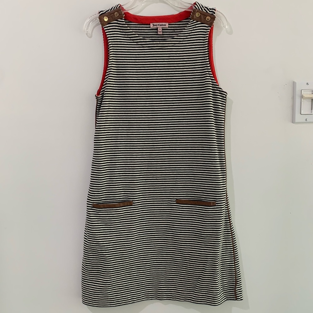 Juicy Couture Striped Jumper Dress